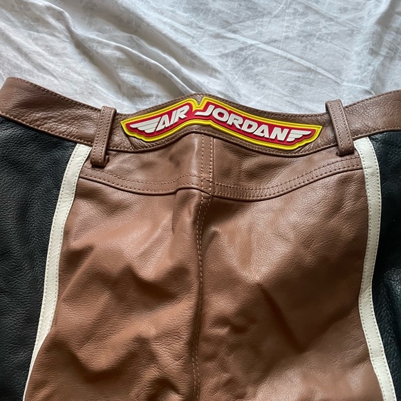 Air jordan cactus Jack leather pants - Picture 3 of 3